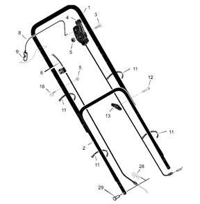 Part Location Diagram of 108X28Z Murray Pin, Clevis